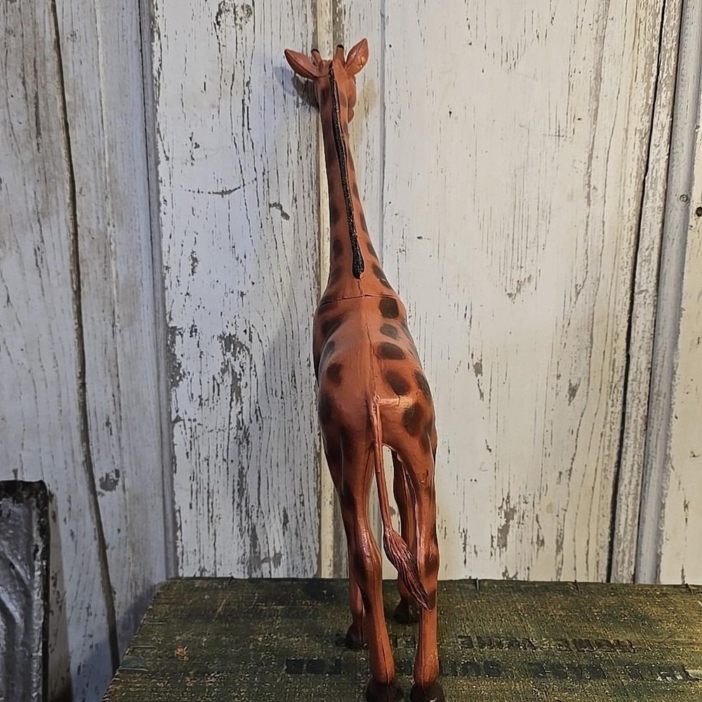 Vintage‎ Imperial 1985 GIRAFFE Figurine Safari Zoo Toy Plastic 14" - Picture 8 of 13